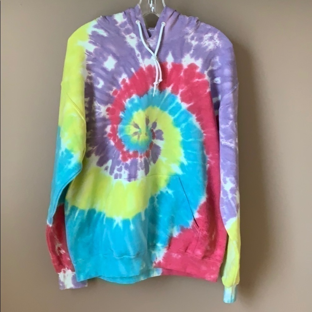 𝅺artist Union Tie Dye Hoodie Sweatshirt